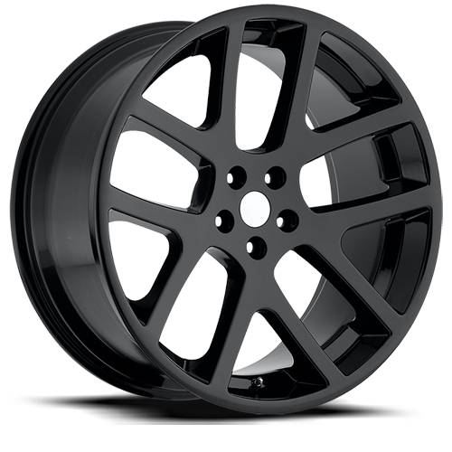 Factory Reproductions FR 64 LX Viper GB 22x10 +18 5x115mm 71.5mm Gloss Black