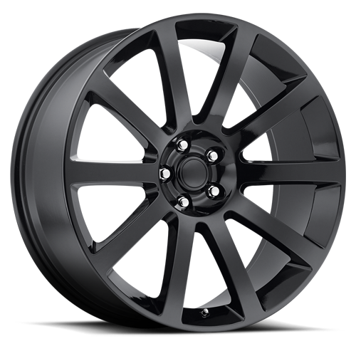 Factory Reproductions FR 65 Chrysler 300C SRT8 Replica GB 22x9 +18 5x115mm 71.5mm Gloss Black