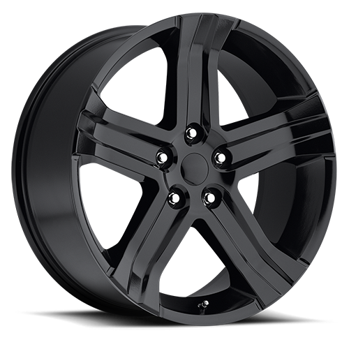 Factory Reproductions FR 69 Ram Truck RT Replica GB 24x10 +25 5x139.7mm 77.8mm Gloss Black
