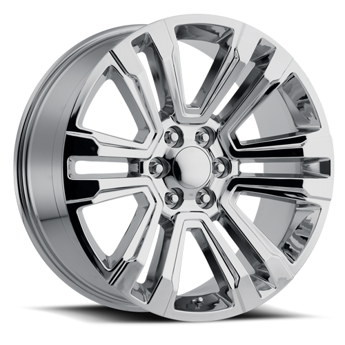 Factory Reproductions FR 72 2017 GMC Denali Replica CH 26x10 +30 6x139.7mm 78.1mm Chrome