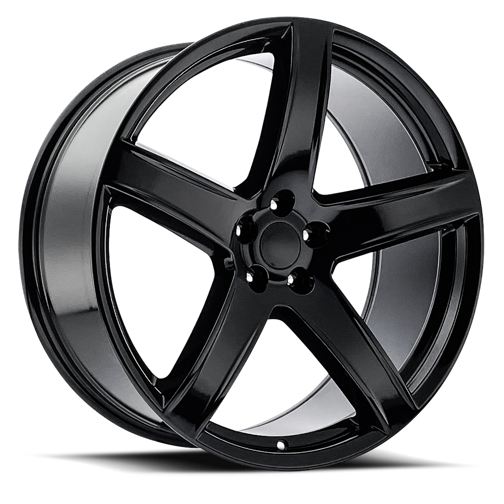 Factory Reproductions FR 77 Dodge Hellcat HC2 Truck Replica GB 22x10 +25.4 5x139.7mm 77.8mm Gloss Black