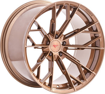 Ferrada Wheels Forge-8 FR11 Brushed Cobre 20x10.5 Blank ET10-40 66.56 Deep Concavity