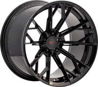 Ferrada Wheels Froge-8 FR11 Obsidian Black 20x12 Blank ET20-55 66.56 Deep Concavity