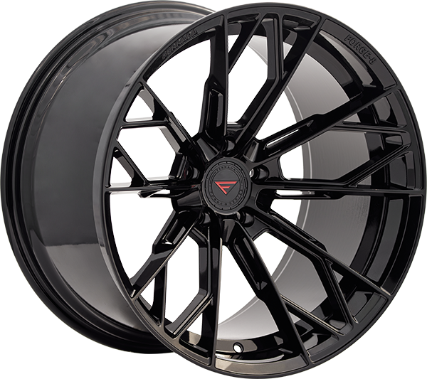 Ferrada Wheels Froge-8 FR11 Obsidian Black 20x11 Blank ET50-70 66.56 Mid Concavity