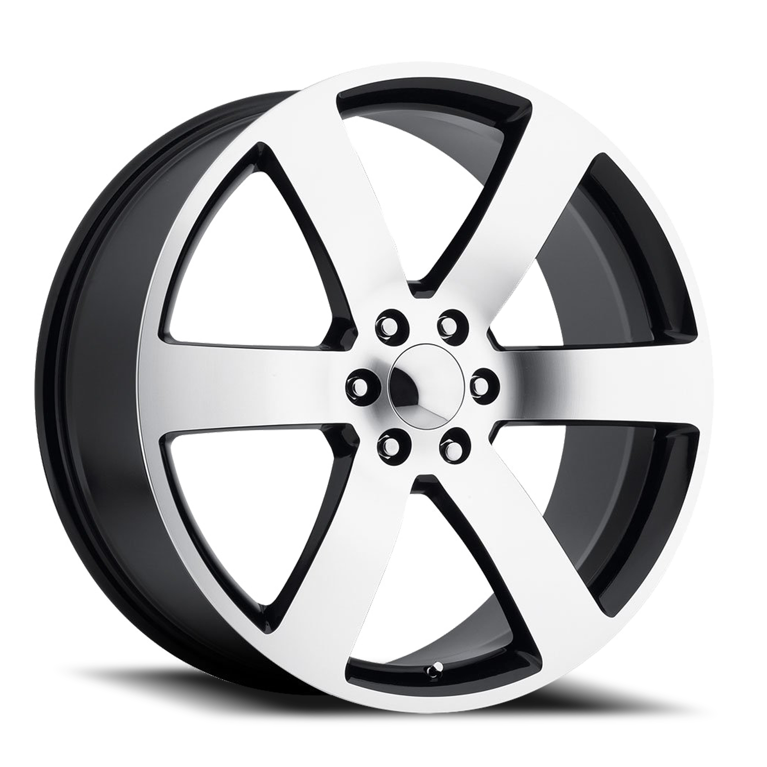 Factory Reproductions FR 32F 20x10" 6x127mm 78.1mm CB +45mm Gloss Silver Machined Face