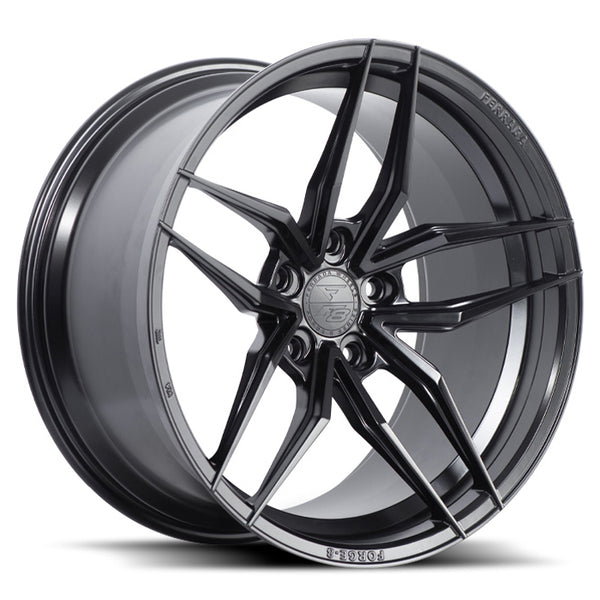 Ferrada Wheels Forge-8 FR5 Matte Black 20x9 5x112 ET45 66.56 Mid Concavity