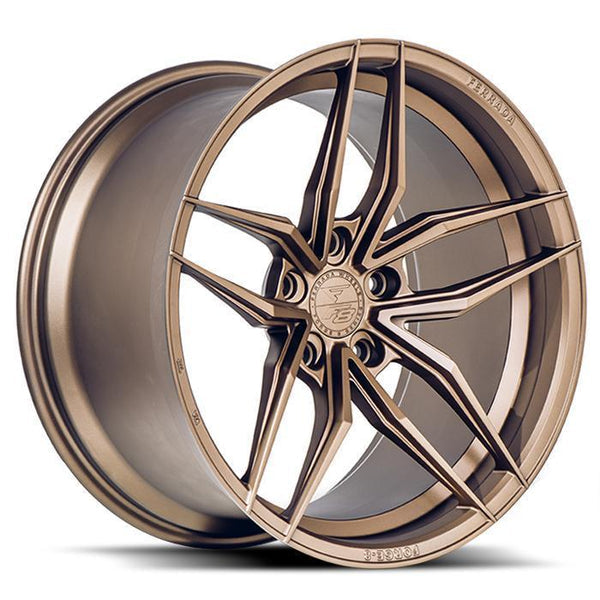Ferrada Wheels Forge-8 F8-FR5 Matte Bronze 20x10 5x115. ET15 71.6 Mid Concavity