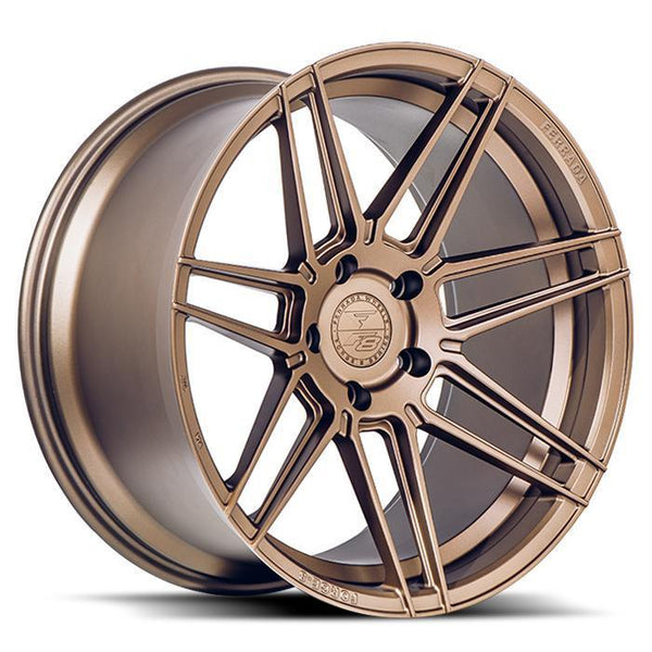 Ferrada Wheels Forge-8 FR6 Matte Bronze 20x9 5x112 ET35 66.56 Mid Concavity