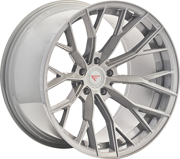 Ferrada Wheels Froge-8 FR9 Storm Gray 20x12 Blank ET20-55 66.56 Deep Concavity