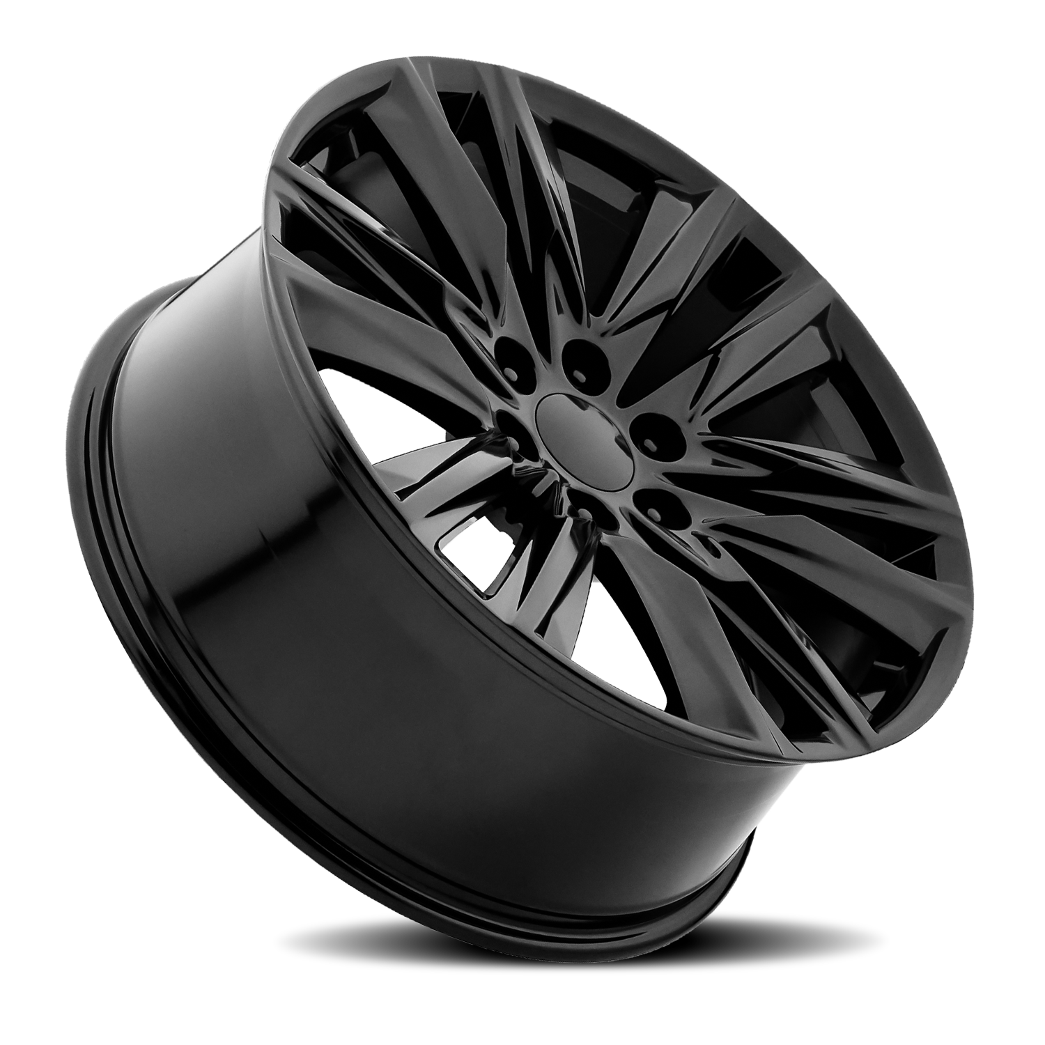 Factory Reproductions FR 90 2023 Escalade Sport Replica GB 22x9 +28 6x139.7mm 78.1mm Gloss Black