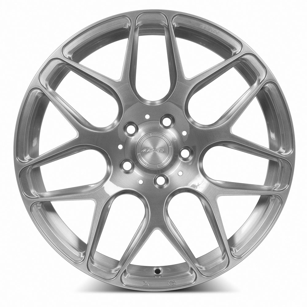 MRR FS1 19x8.5 35 5x112mm 66.6mm Brushed Tint