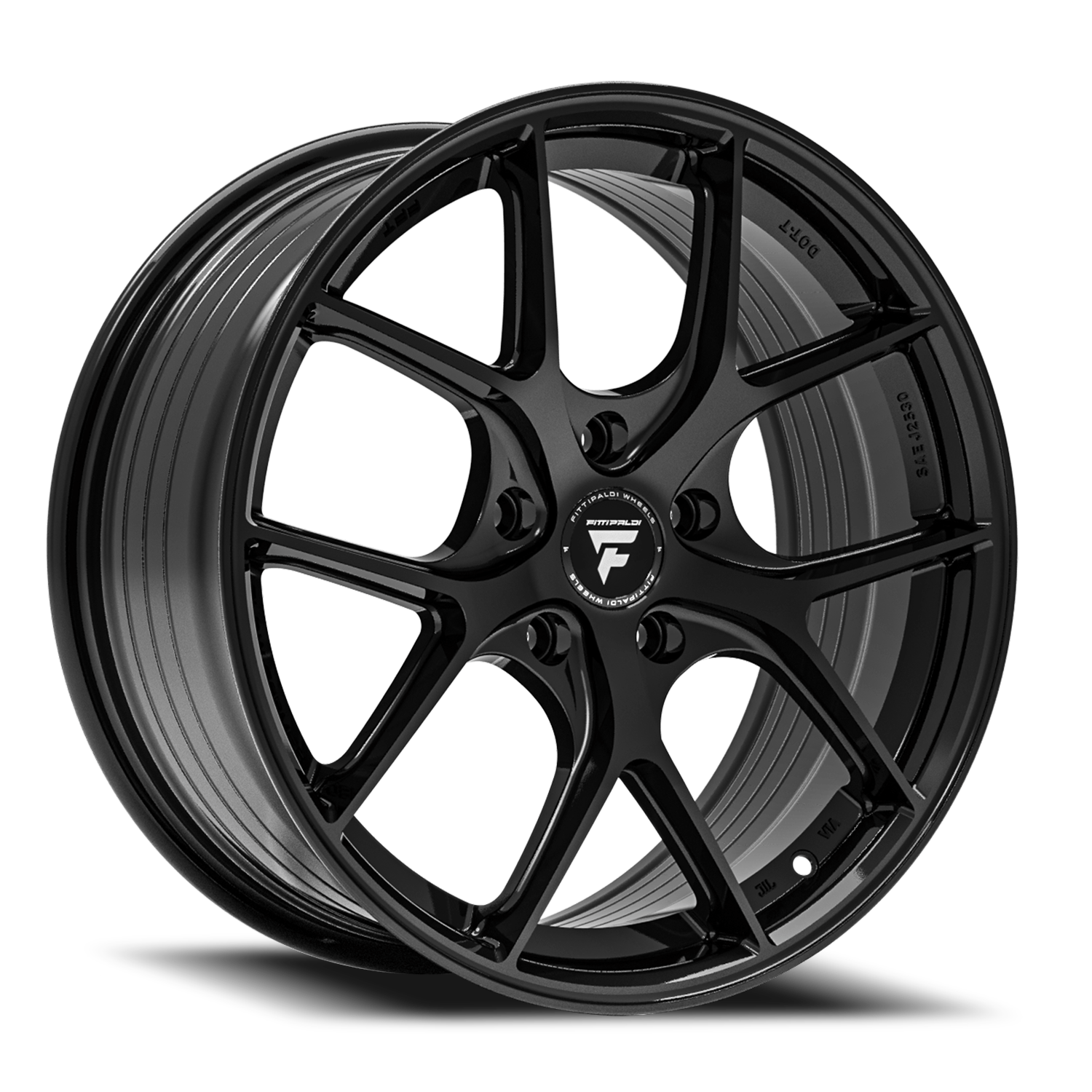 Fittipaldi Street FS365 18x8" 5x114.3mm 73.1mm CB +35mm Gloss Black