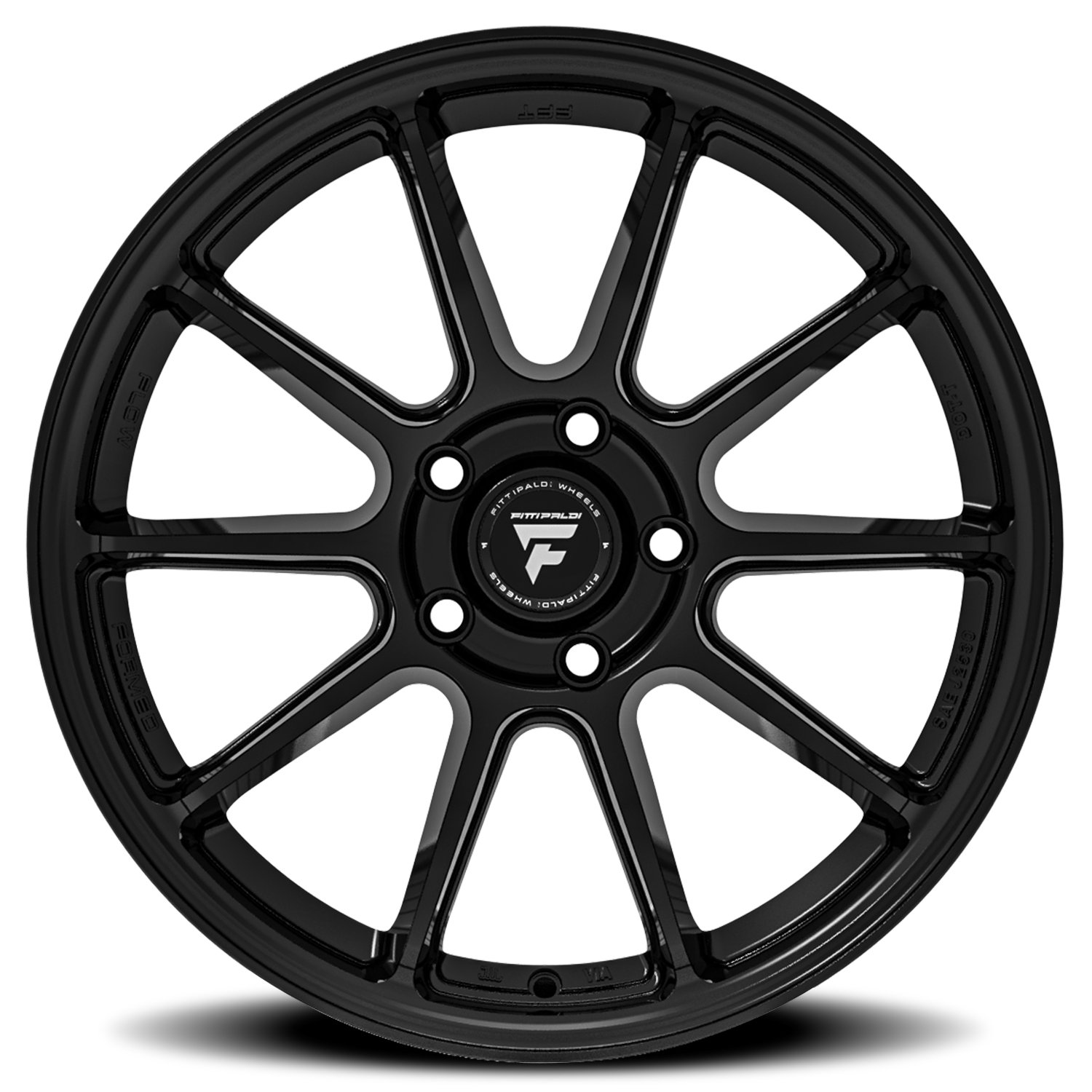 Fittipaldi Street FS366 18x8" 5x114.3mm 73.1mm CB +35mm Gloss Black