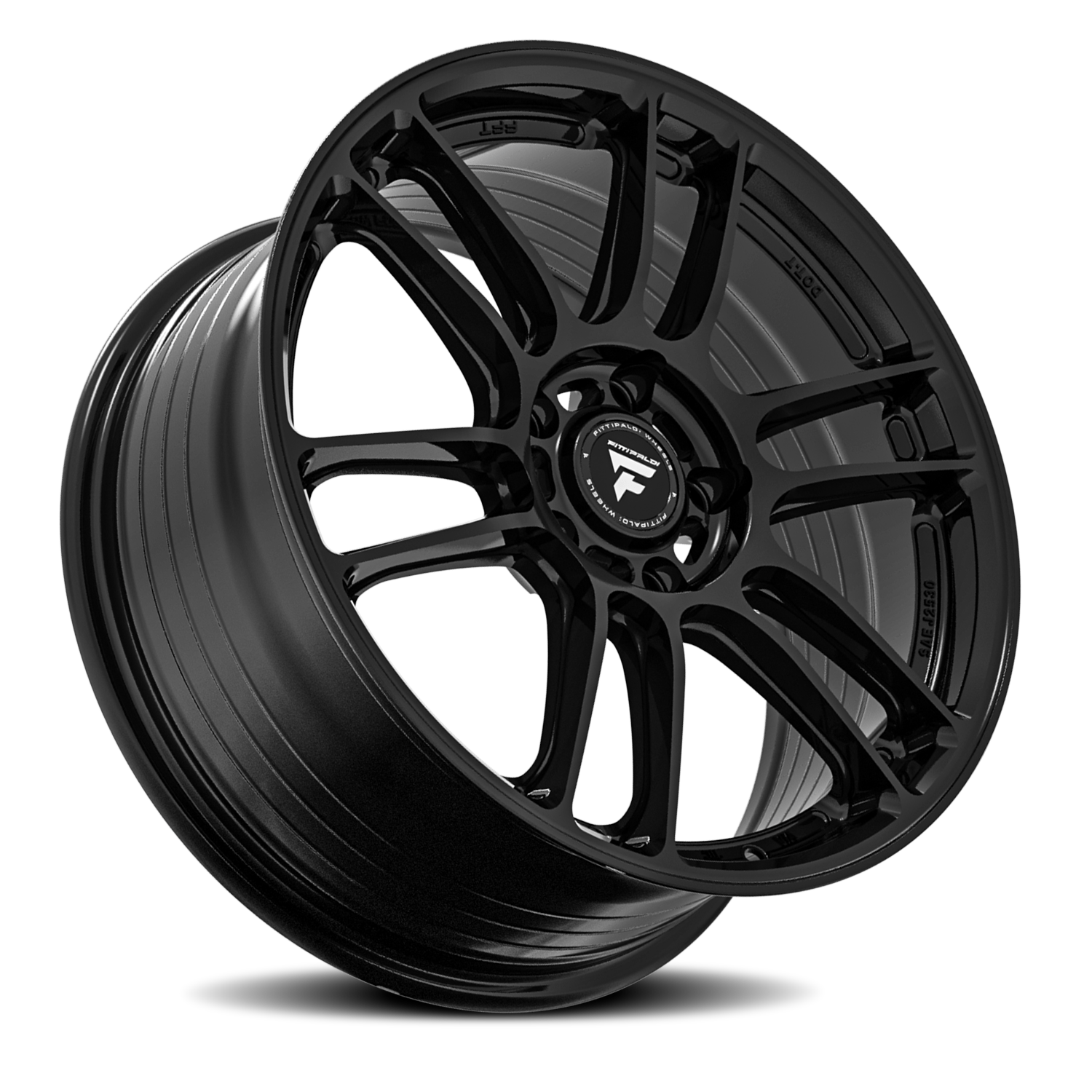 Fittipaldi Street FS368 18x8" 5x100mm 73.1mm CB +35mm Gloss Black