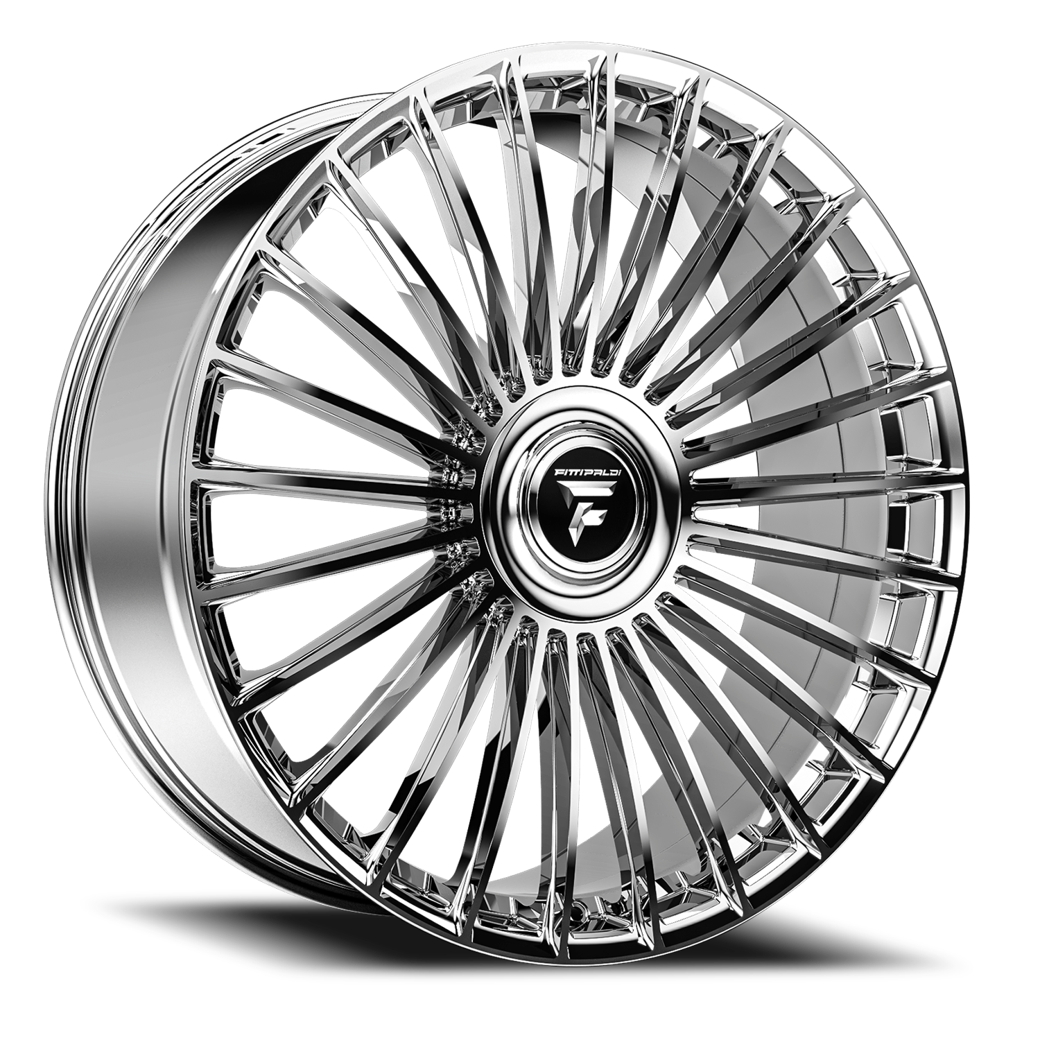 Fittipaldi Street FS370MC 22x9.5" 5x108mm 73.1mm CB +38mm Chrome Mirror Coat