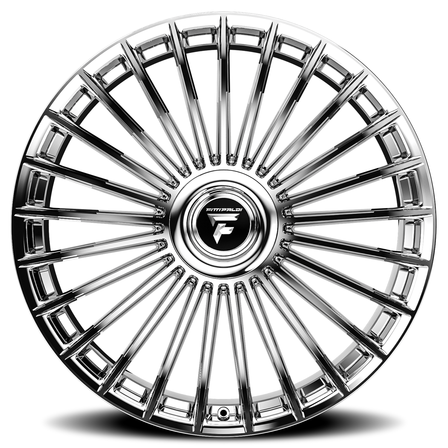 Fittipaldi Street FS370MC 22x9.5" 5x108mm 73.1mm CB +38mm Chrome Mirror Coat