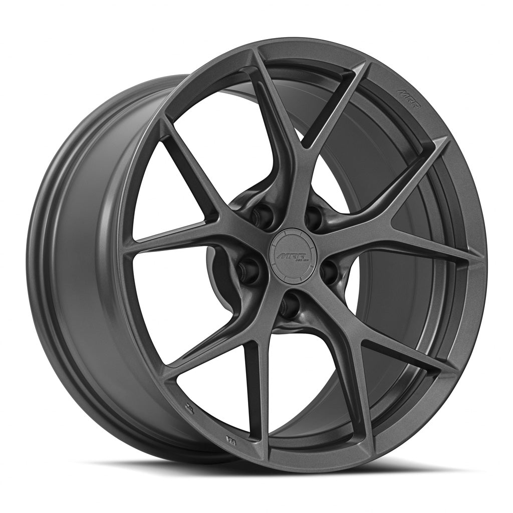 MRR FS6 19x9.5 35 5x112mm 66.6mm Matte Gun Metal