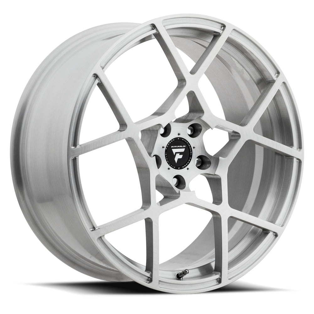 Fittipaldi Sport FSF01 20x9" 5x114.3mm 66.1mm CB +20mm Brushed Silver Clear Coat