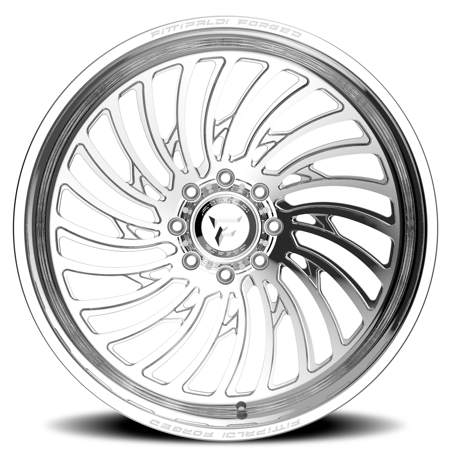 Fittipaldi Offroad FTF507 24x14" 6x139.7mm 106.2mm CB -76mm Polished