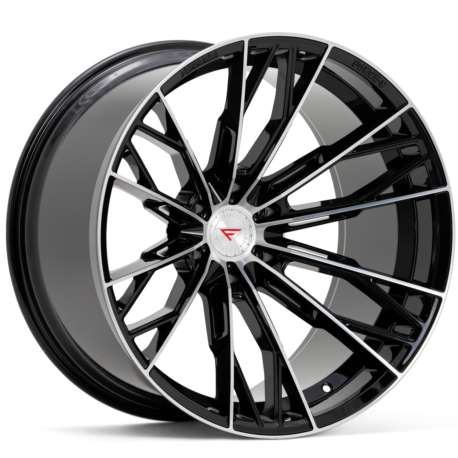 Ferrada Forge-8 Off Road Wheels FTR11 Machine Black 22x12 6x139.7 ET-44 106.10 Extreme Concavity