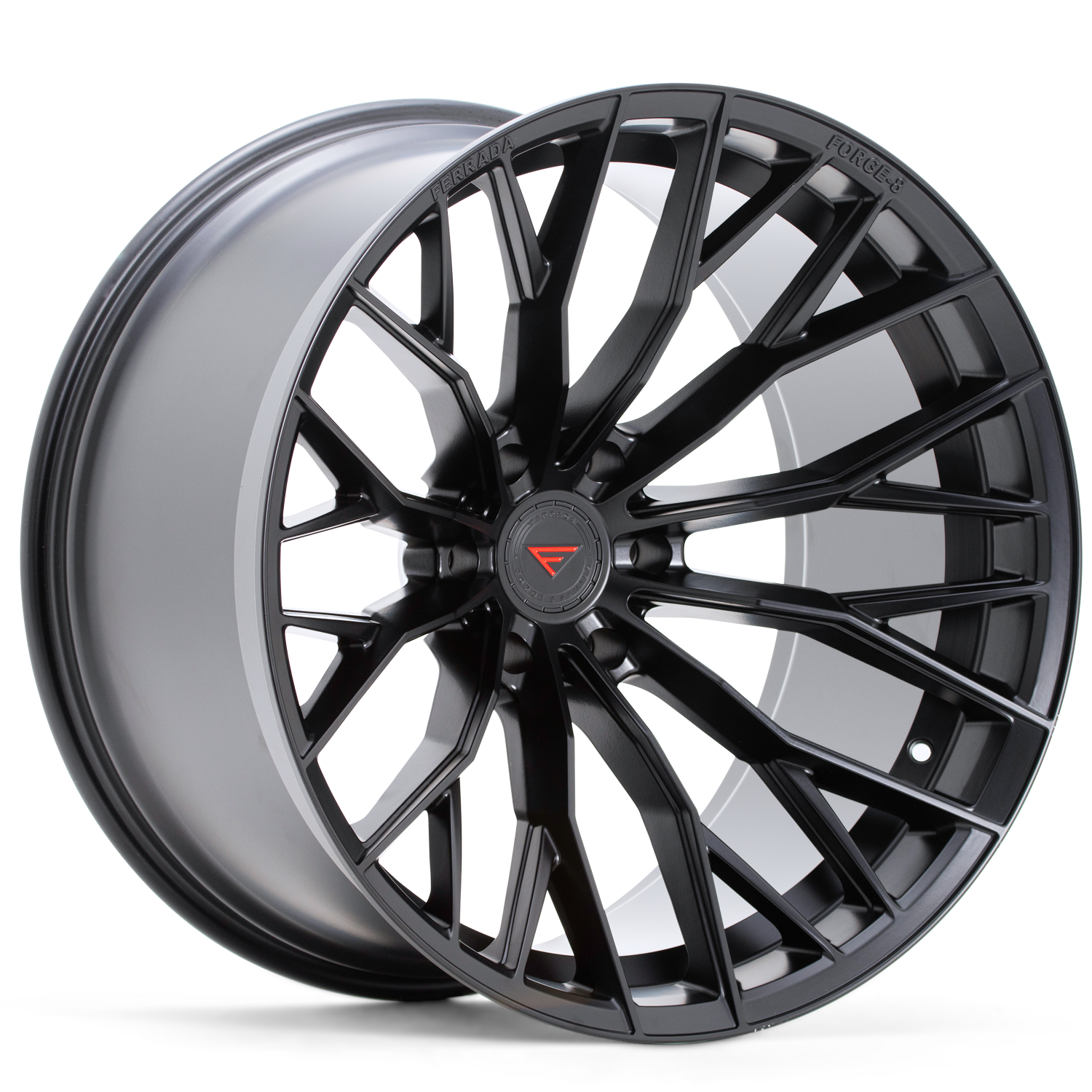 Ferrada Forge-8 Off Road Wheels FTR9 Noir Black 22x10 6x135 ET-18 87.1 Super Concavity