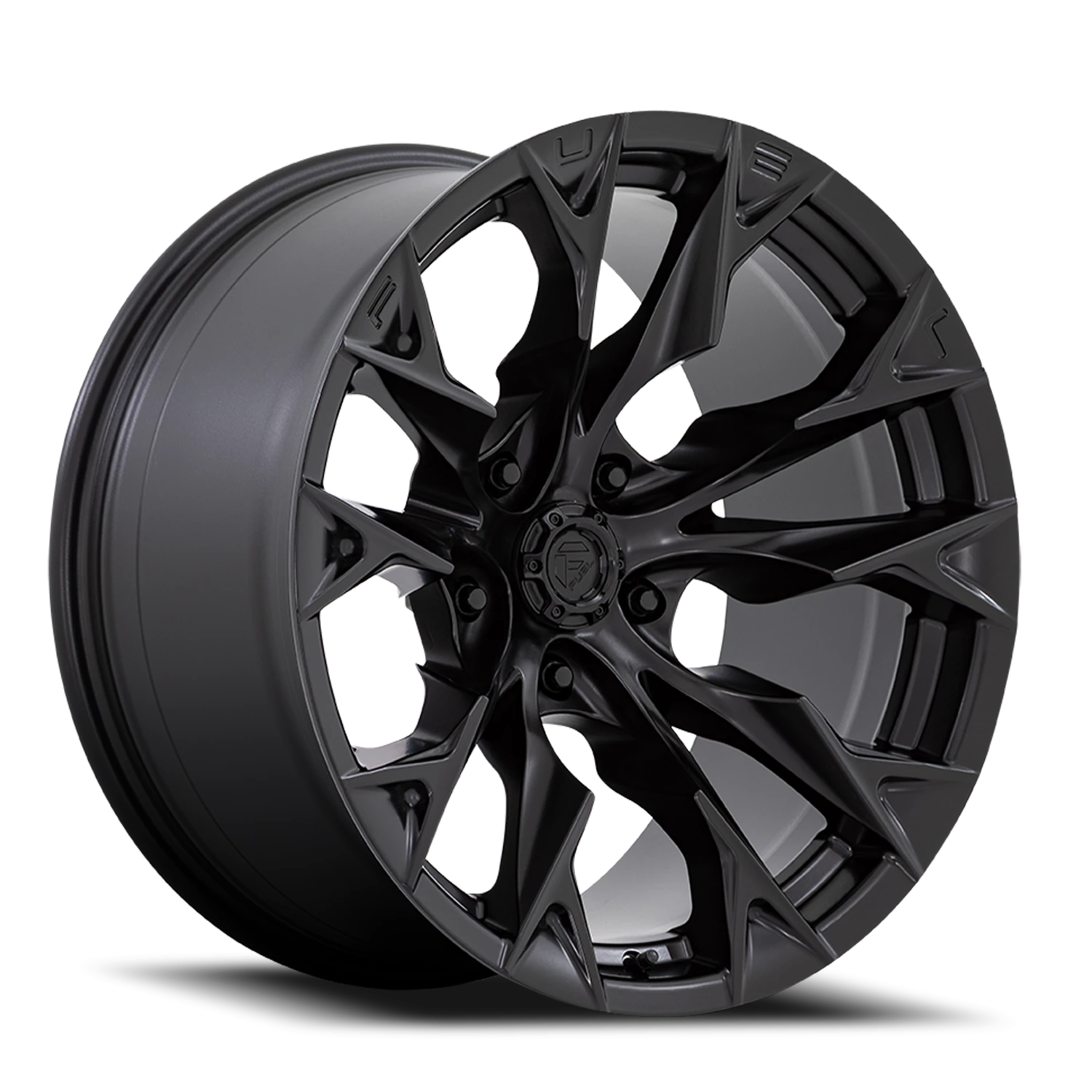 Fuel Flame 5 22x12" 5x127mm 71.5mm CB -44mm Blackout