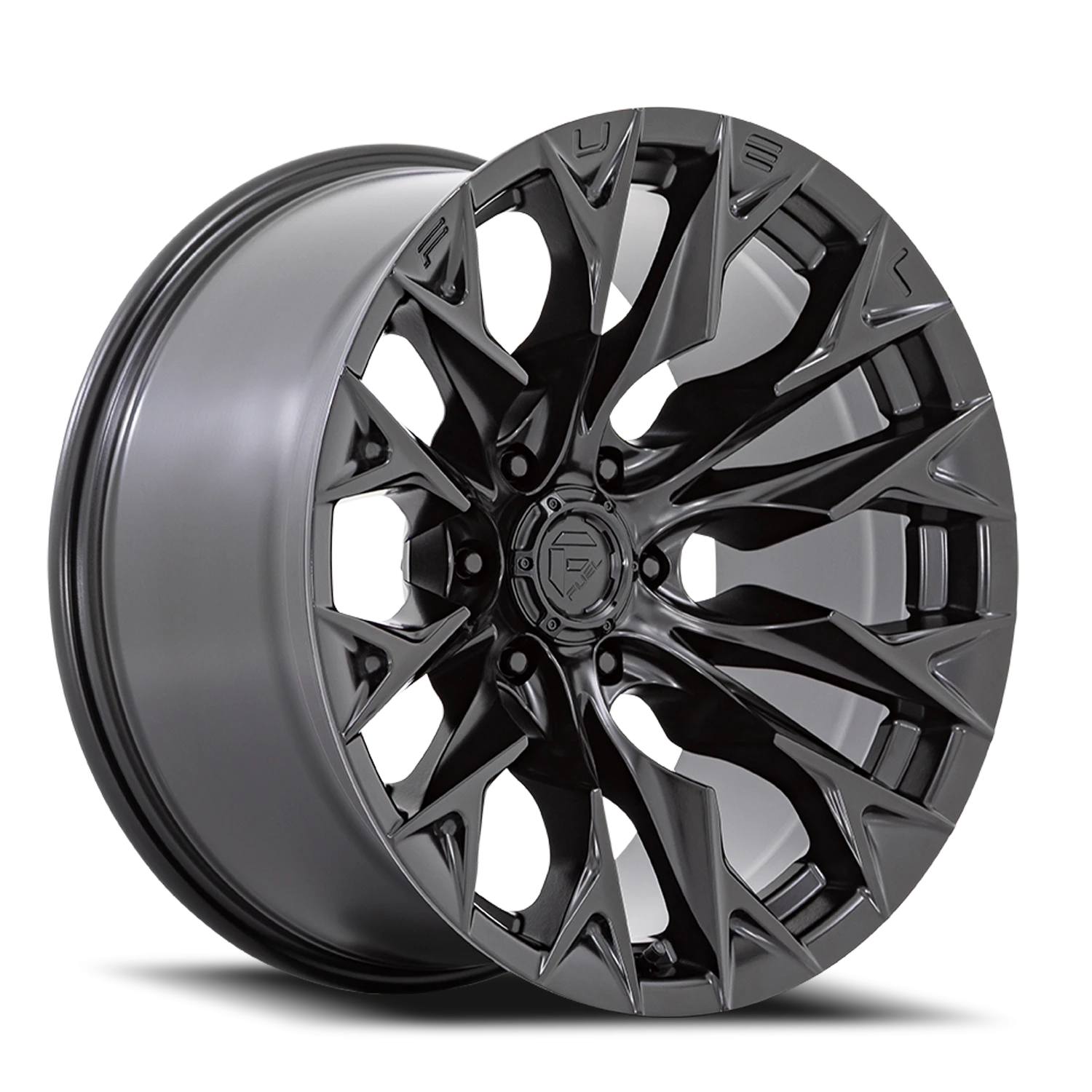 Fuel Flame 6 22x12" 6x135mm 87.1mm CB -44mm Blackout