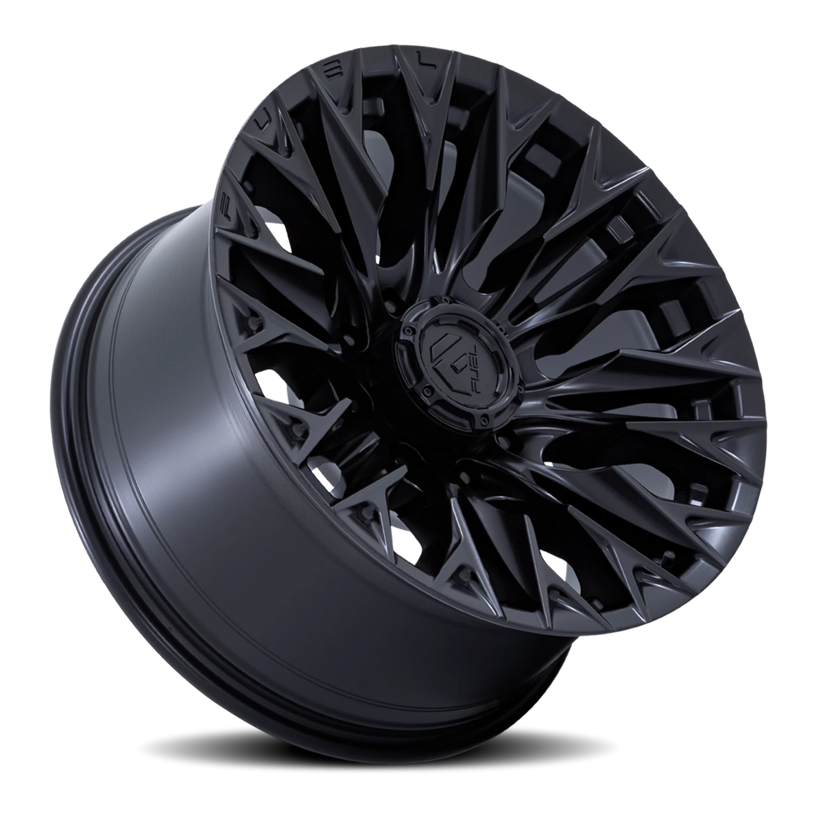 Fuel Flame 8 20x9 +1 8x165.1mm 125.1mm Blackout