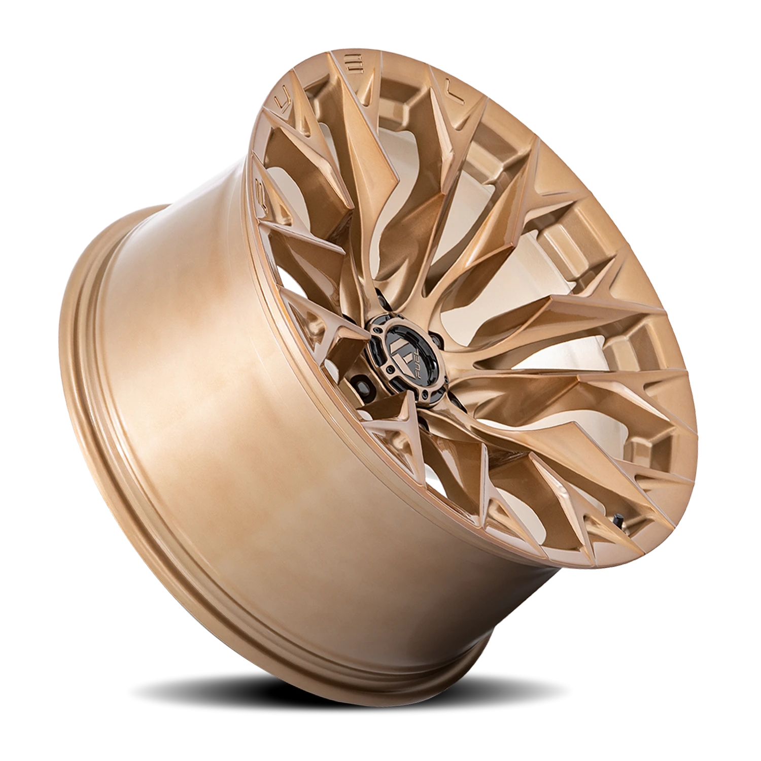 Fuel Flame 6 20x9" 6x139.7mm 106.1mm CB +1mm Platinum Bronze