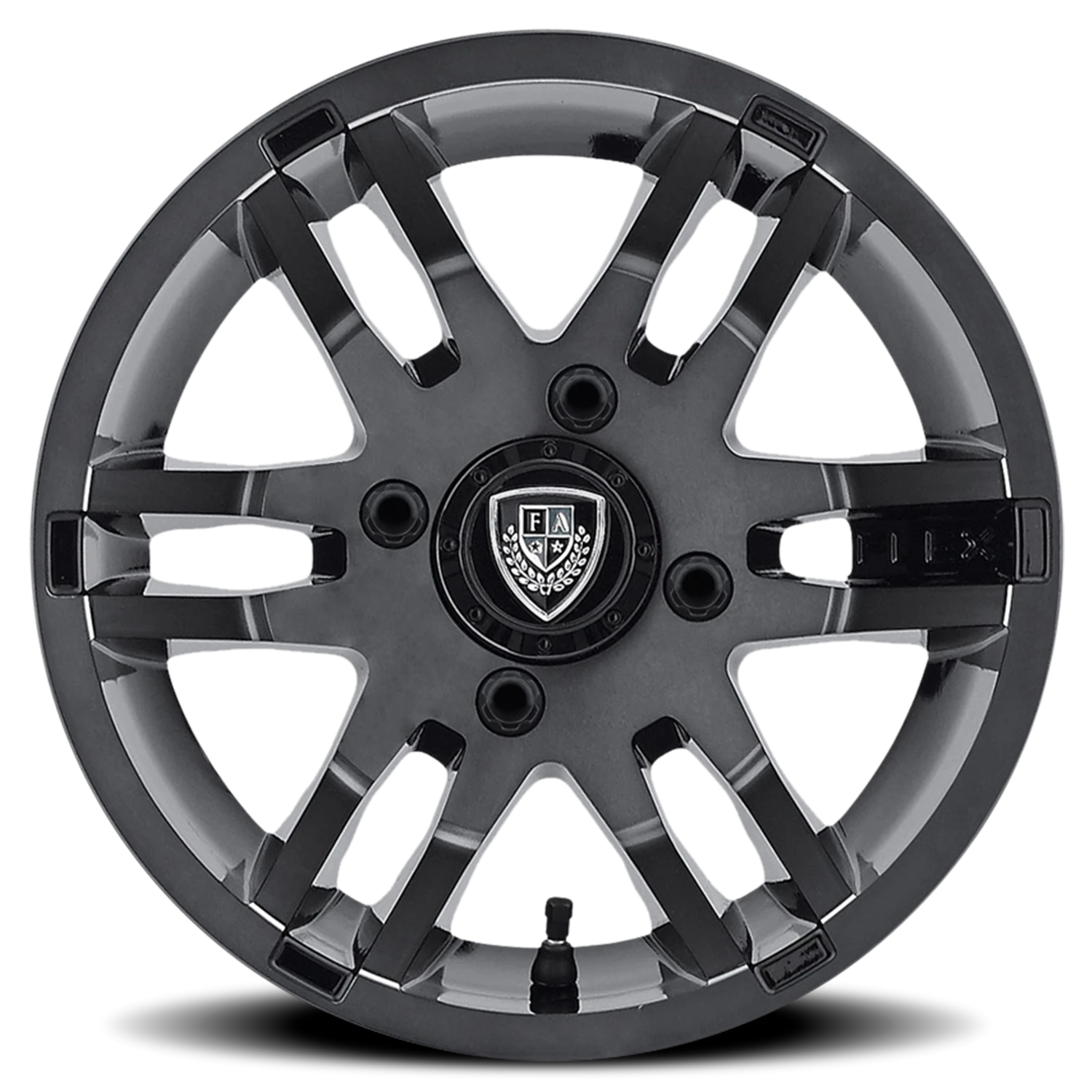 Fairway Alloys Flex 14x6.5" 4x101.6mm 70.7mm CB -20mm Dark Tint