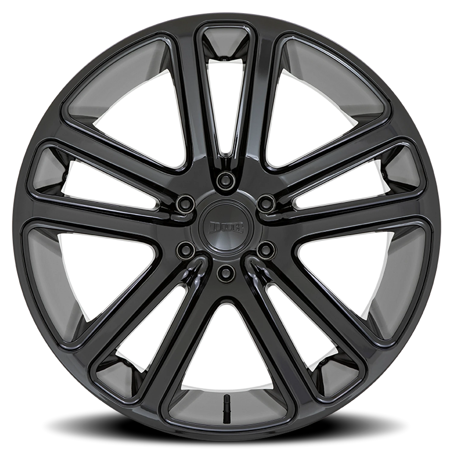DUB Flex 22x9.5" 5x115mm 71.5mm CB +20mm Gloss Black