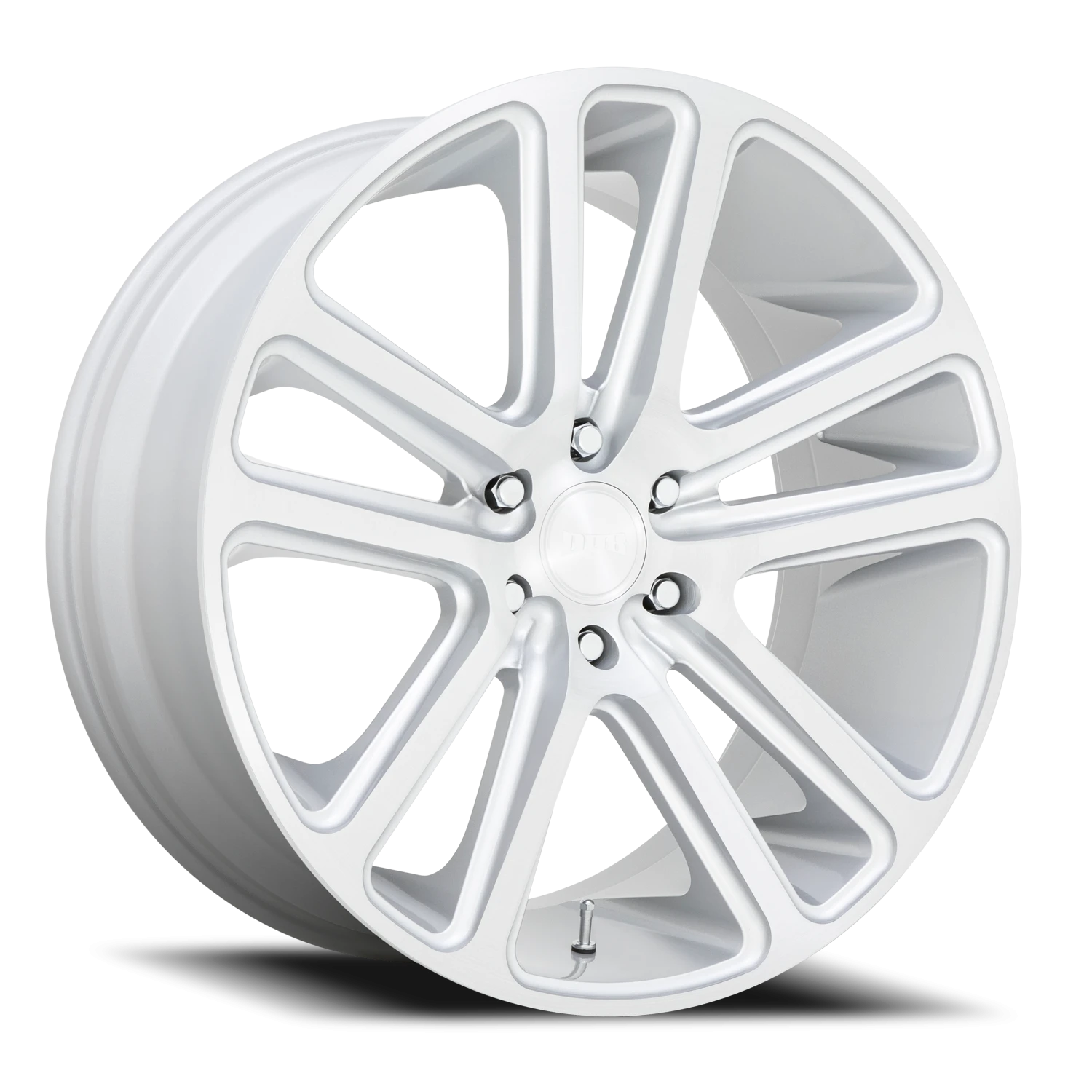 DUB Flex S257 26x10 +30 6x139.7mm 78.1mm Gloss Silver Brushed