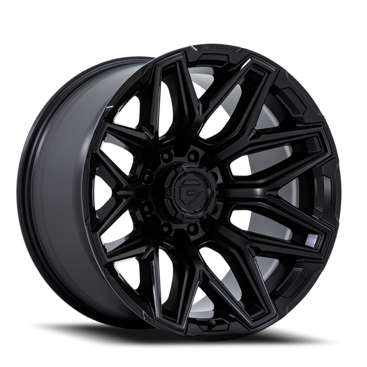 Fuel Flux 8 20x10 -18 8x180mm 124.2mm Blackout