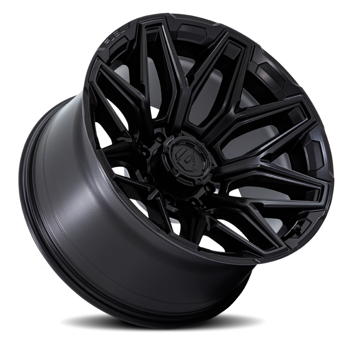 Fuel Flux 8 22x10 -18 8x180mm 124.2mm Blackout
