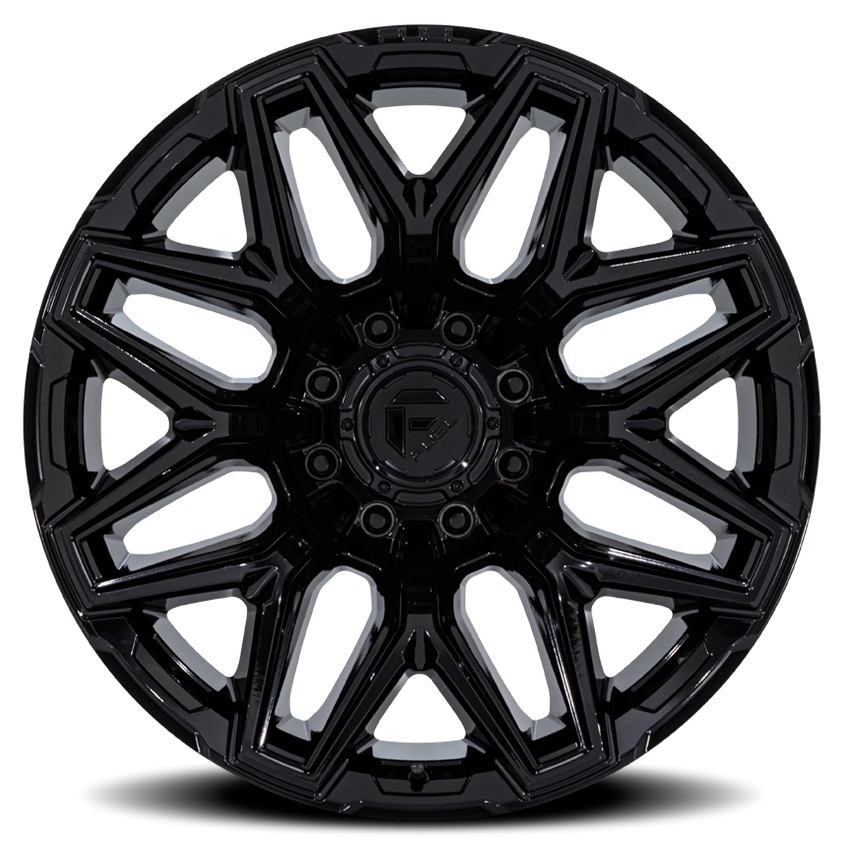 Fuel Flux 8 20x10 -18 8x180mm 124.2mm Blackout