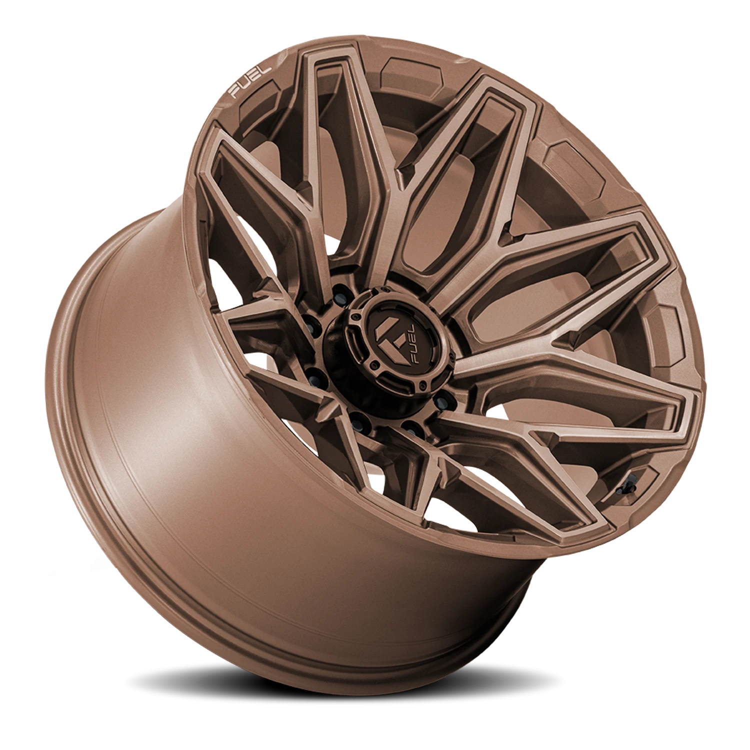 Fuel Flux 8 20x9" 8x180mm 124.2mm CB +1mm Platinum Bronze