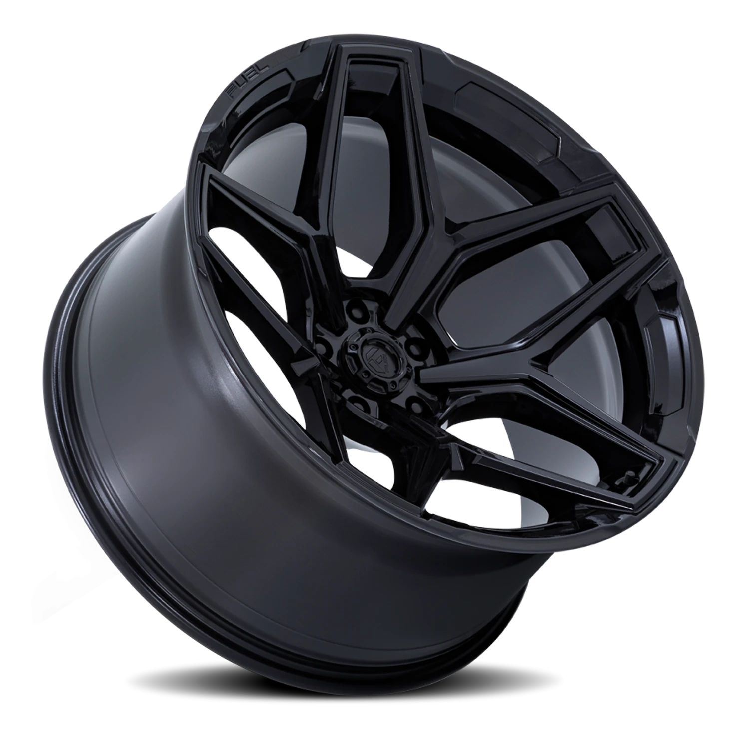 Fuel Flux 6 17x9" 6x135mm 87.1mm CB +1mm Gloss Black