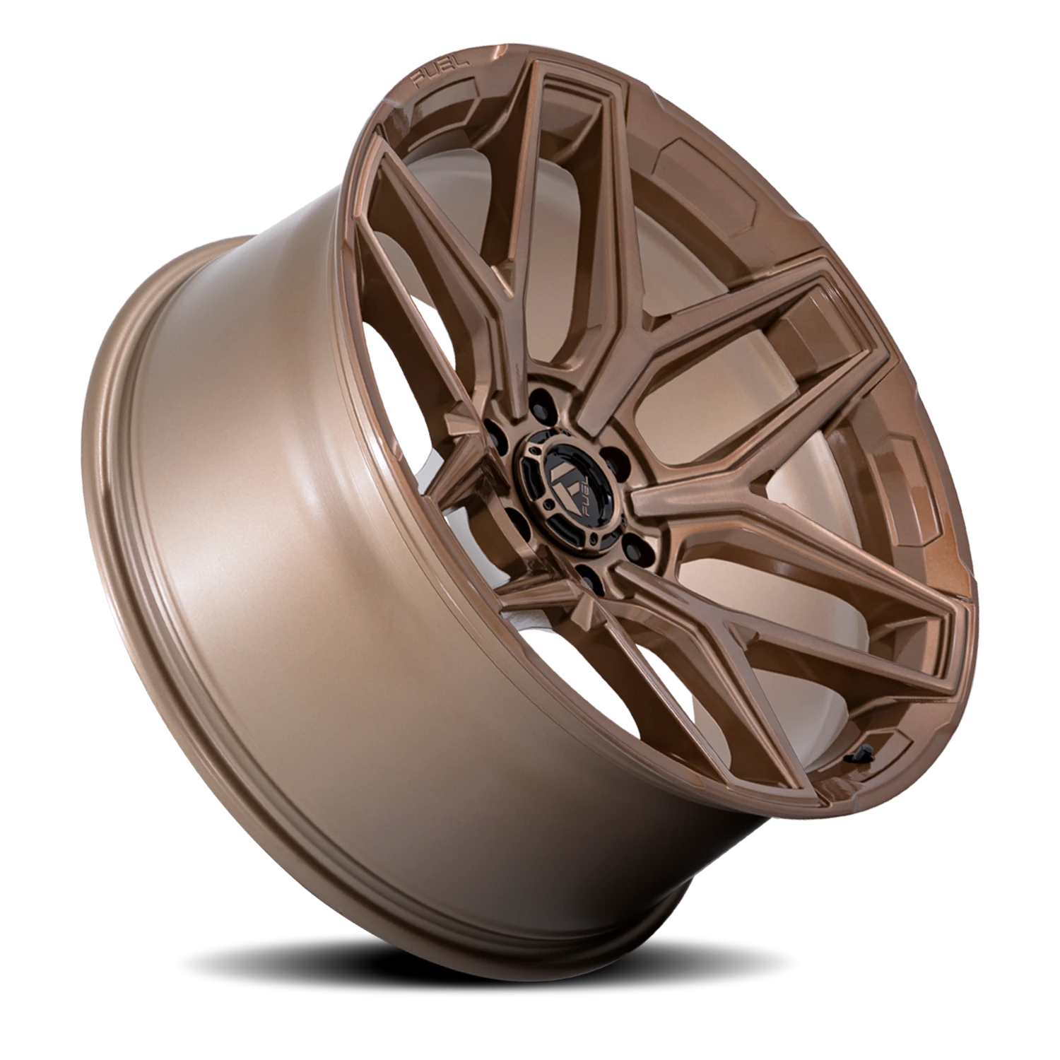 Fuel Flux 6 FC854ZR 22x10 -18 6x139.7mm 106.1mm Platinum Bronze