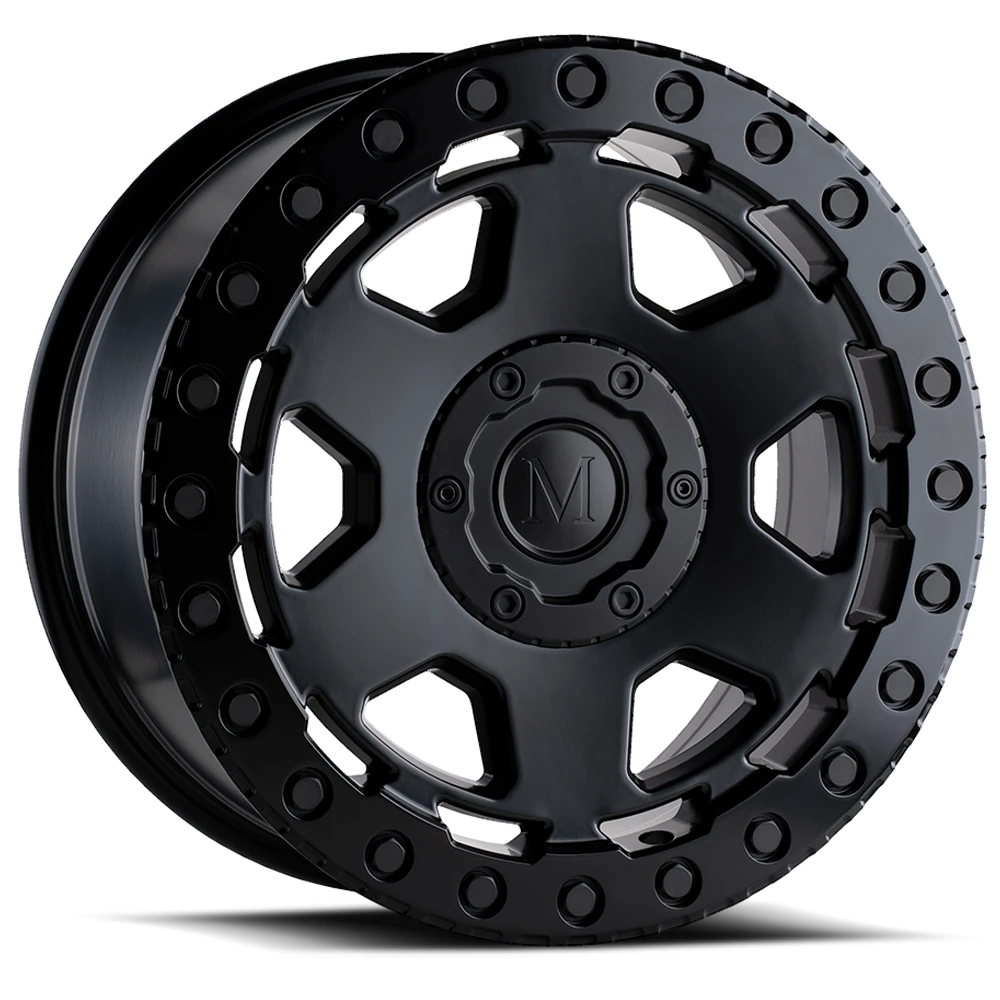 Mandrus Forscher 20x9" 5x112mm 66.6mm CB +10mm Matte Black
