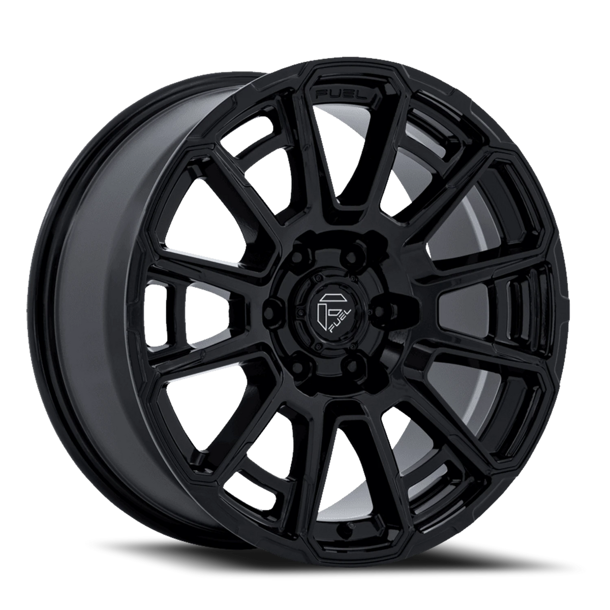 Fuel Foxhound 18x9 +1 6x139.7mm 106.1mm Gloss Black