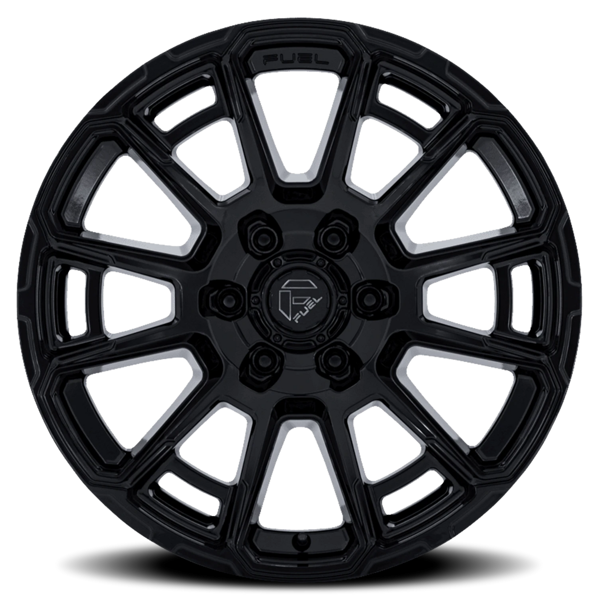 Fuel Foxhound 20x9 +20 6x139.7mm 106.1mm Gloss Black