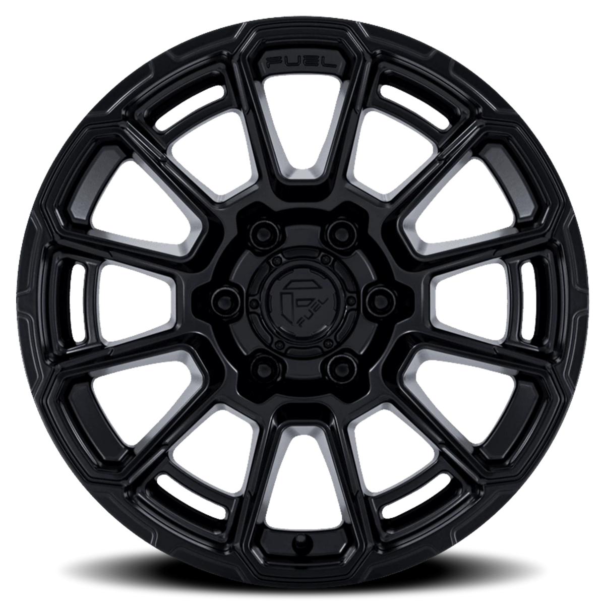 Fuel Foxhound 20x9 +1 6x135mm 87.1mm Blackout
