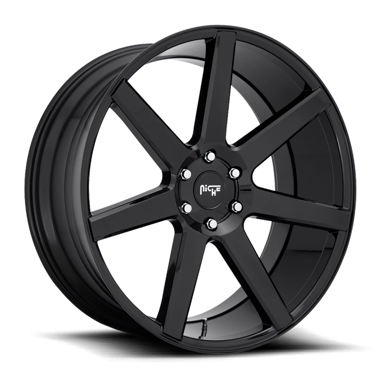 Niche Future 20x9.5" 6x139.7mm 106.1mm CB +30mm Gloss Black