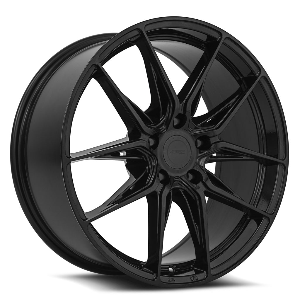 MRR GF13 20x8.5 25 5x112mm 66.6mm Gloss Black