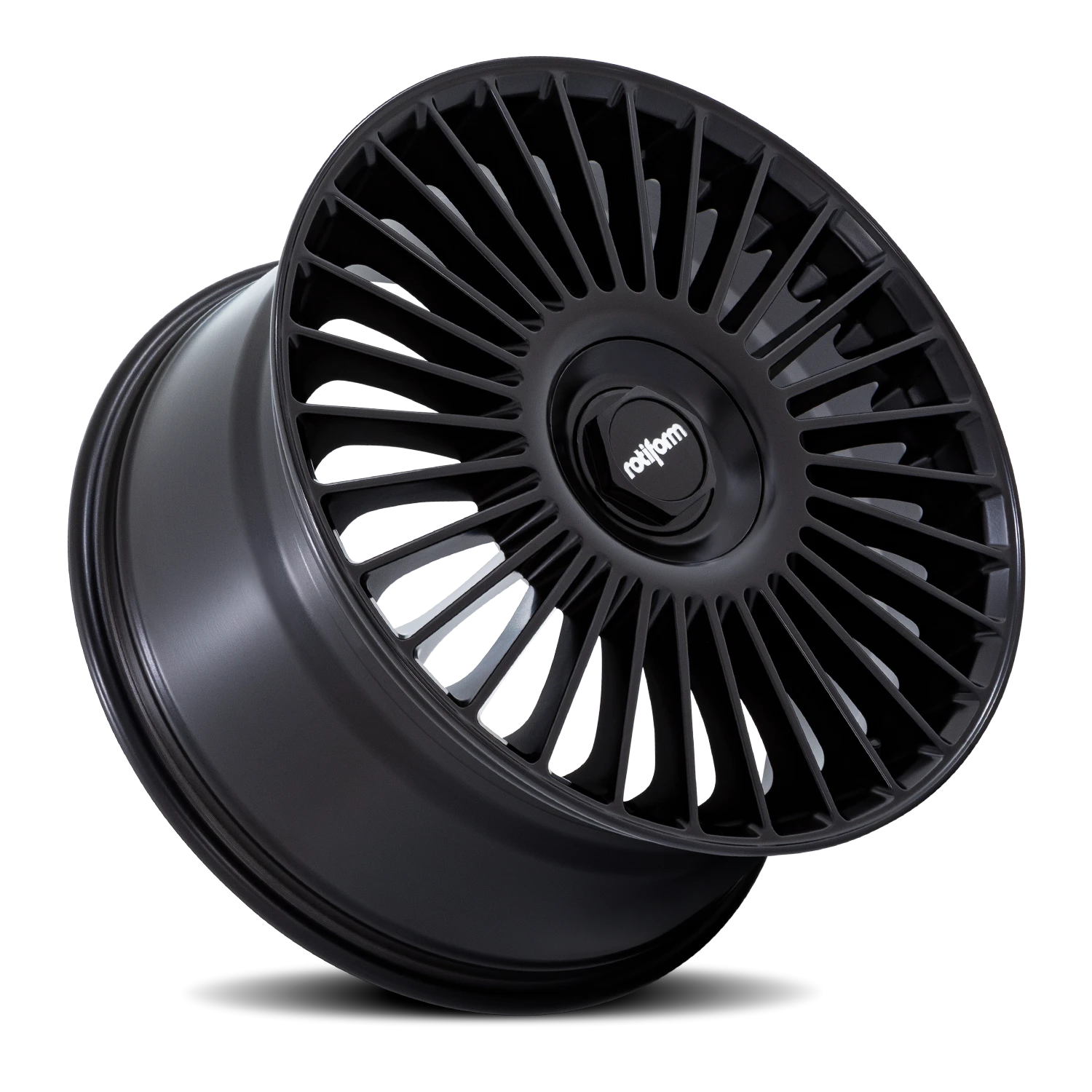 Rotiform GRZ RC202 22x10" 5x112mm 72.56mm CB +35mm Matte Black