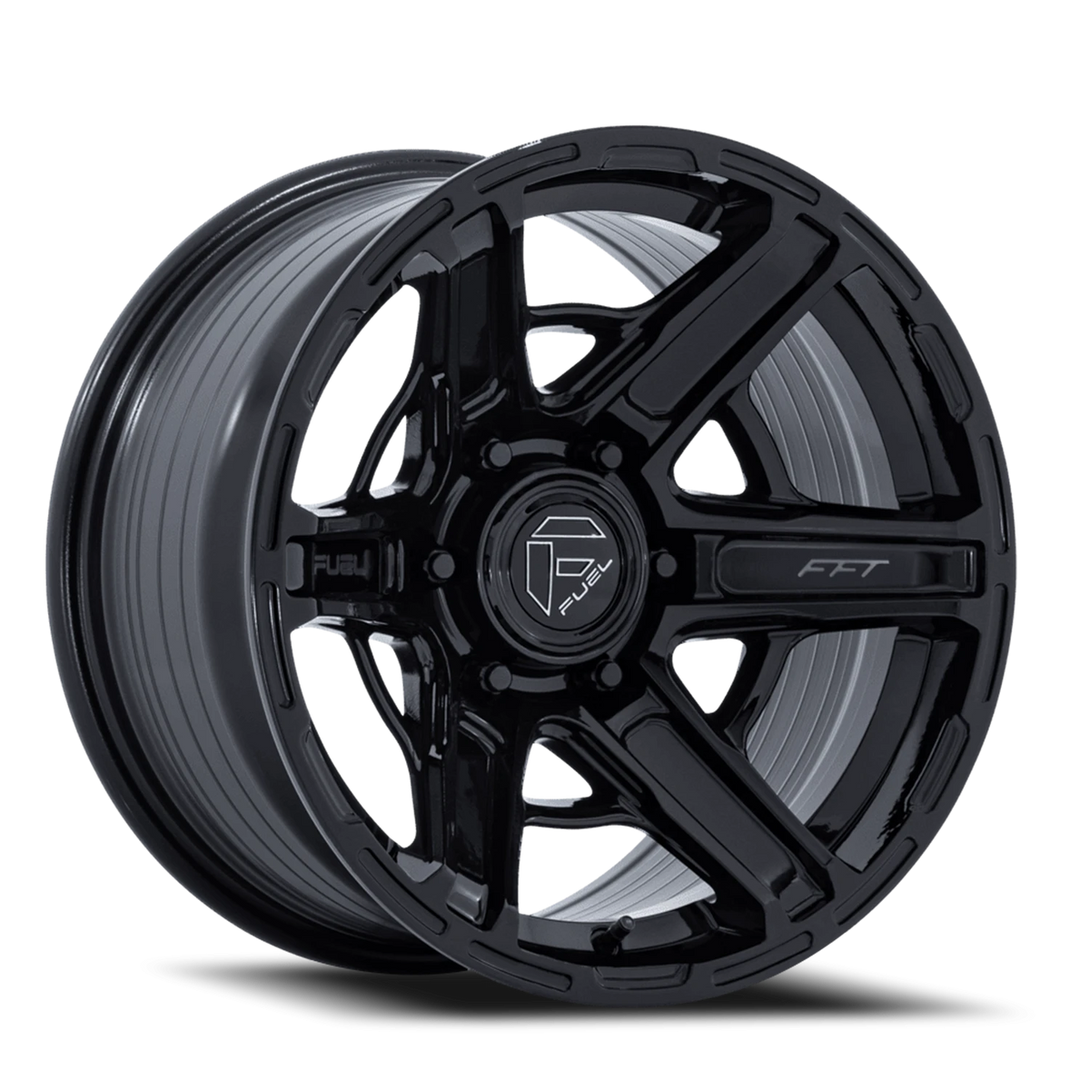 Fuel Gambit 17x9 +1 6x135mm 87.1mm Gloss Black