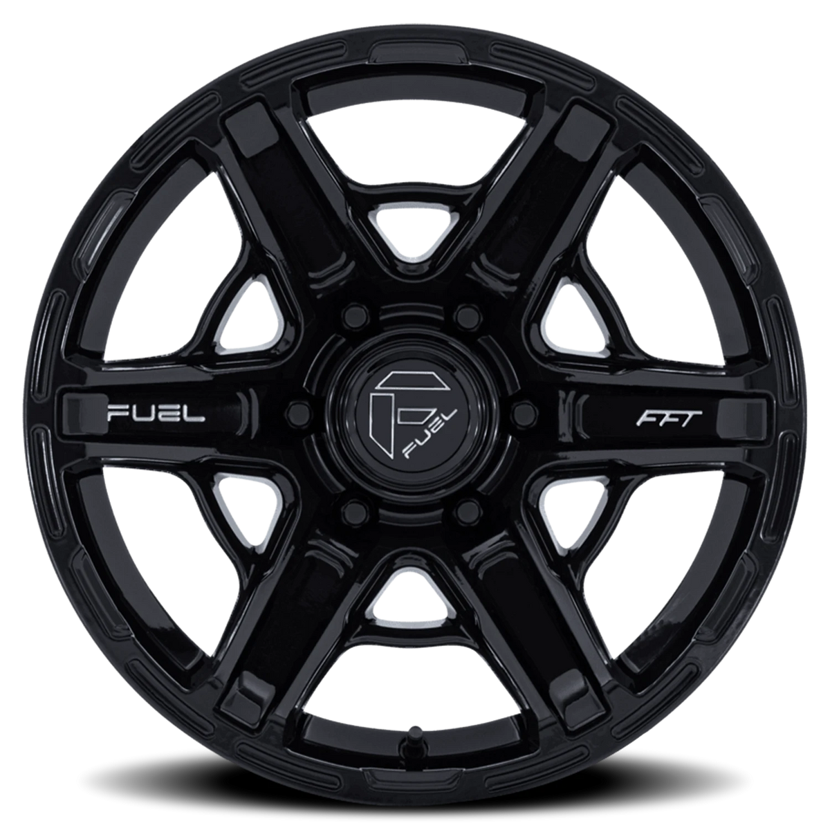 Fuel Gambit 20x9 +1 6x139.7mm 106.1mm Gloss Black
