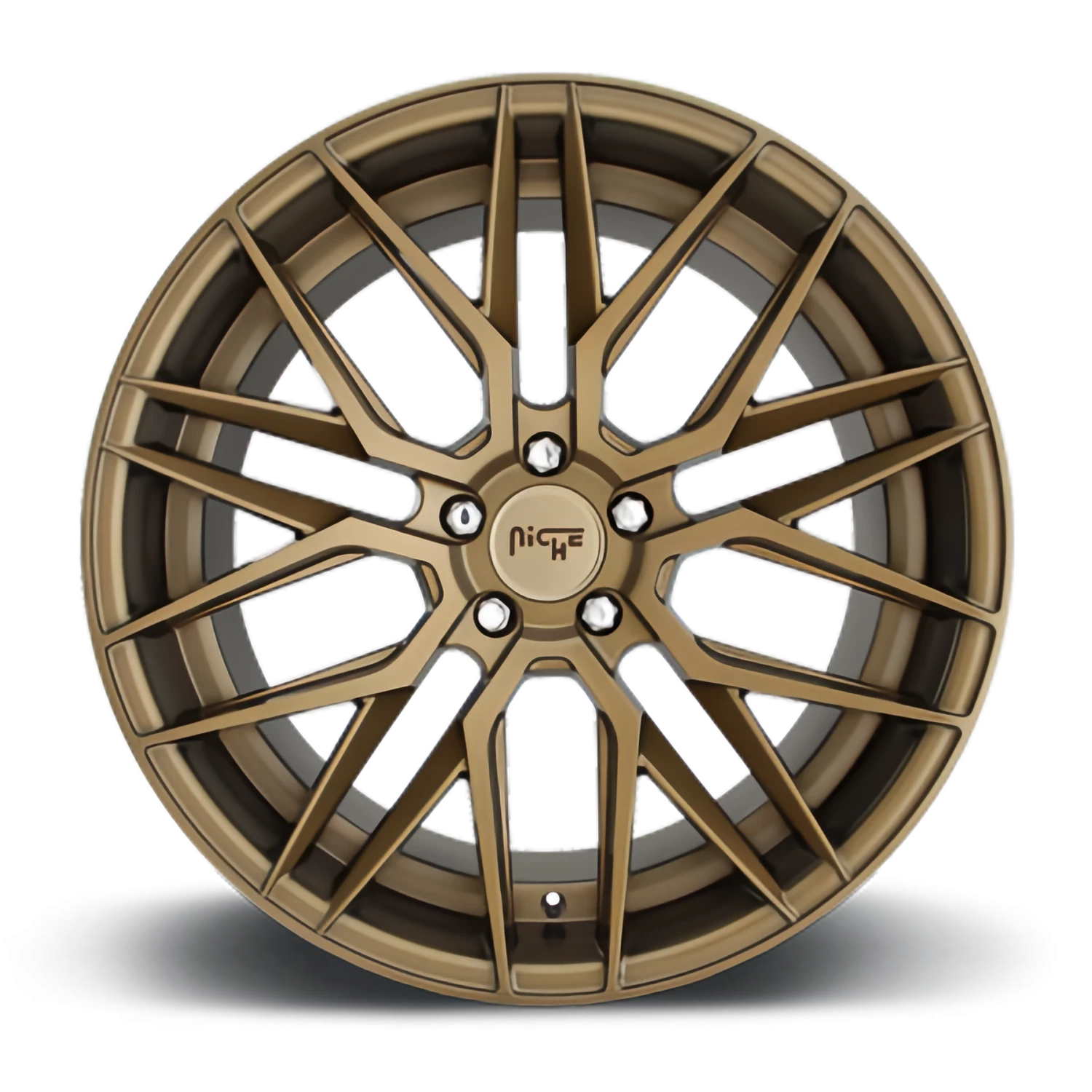 Niche Gamma 18x8" 5x114.3mm 72.6mm CB +40mm Matte Bronze