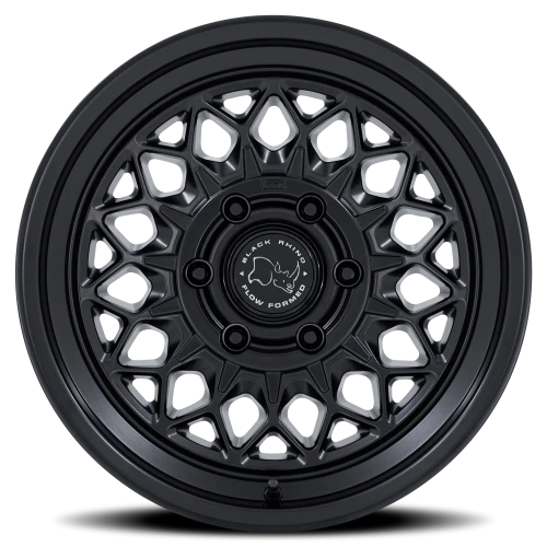 Black Rhino Graz 17x8.5" 6x135mm 87.1mm CB +25mm Matte Black