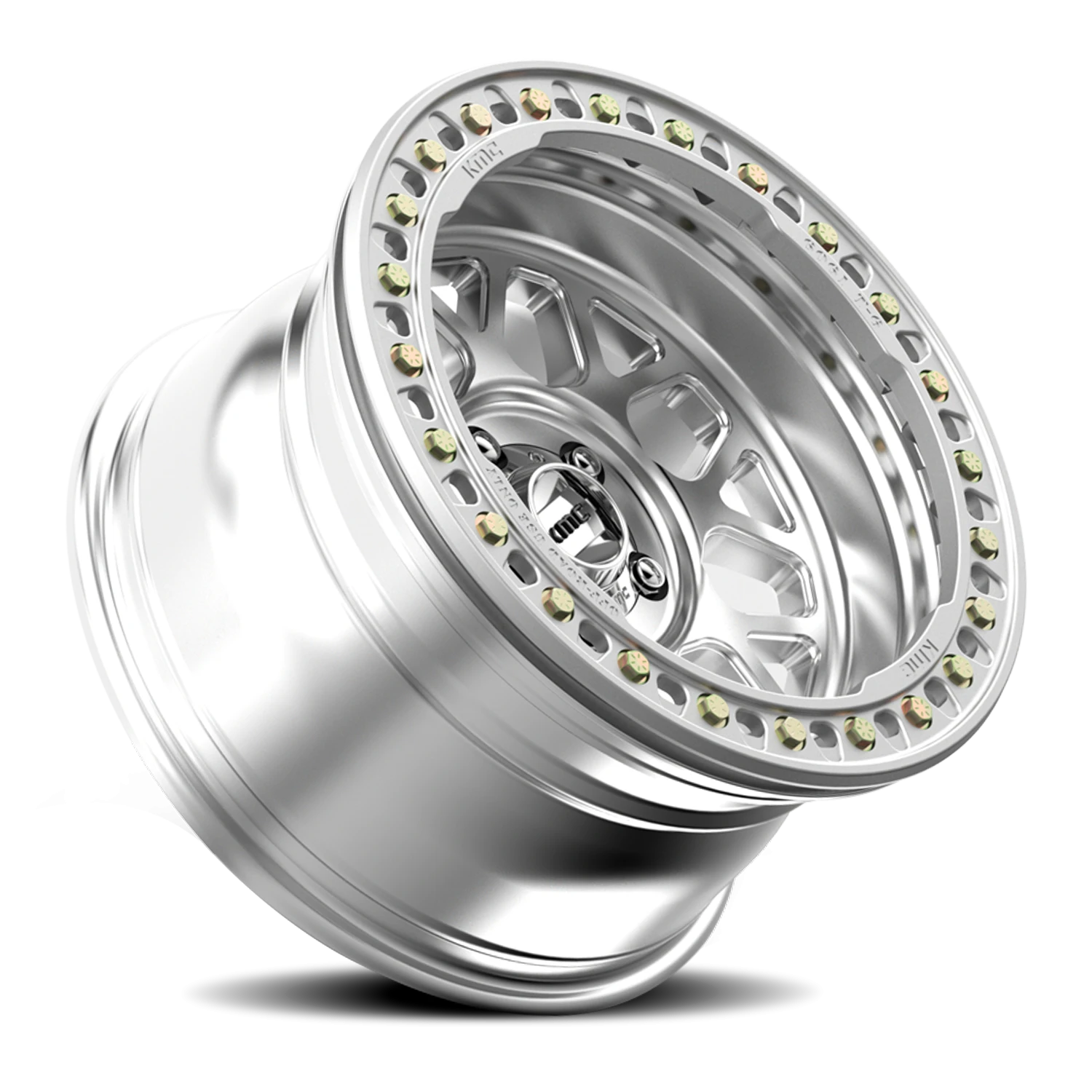 KMC Grenade Crawl Beadlock KM235 SL 18x9 +10 8x170mm 125.1mm Machined